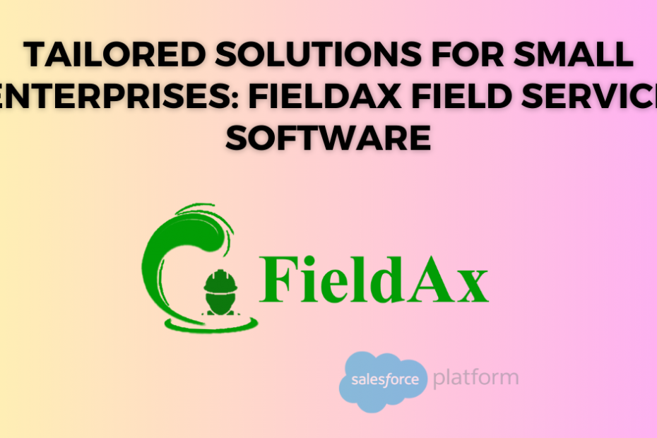 Tailored Solutions for Small Enterprises FieldAx Field Service Software