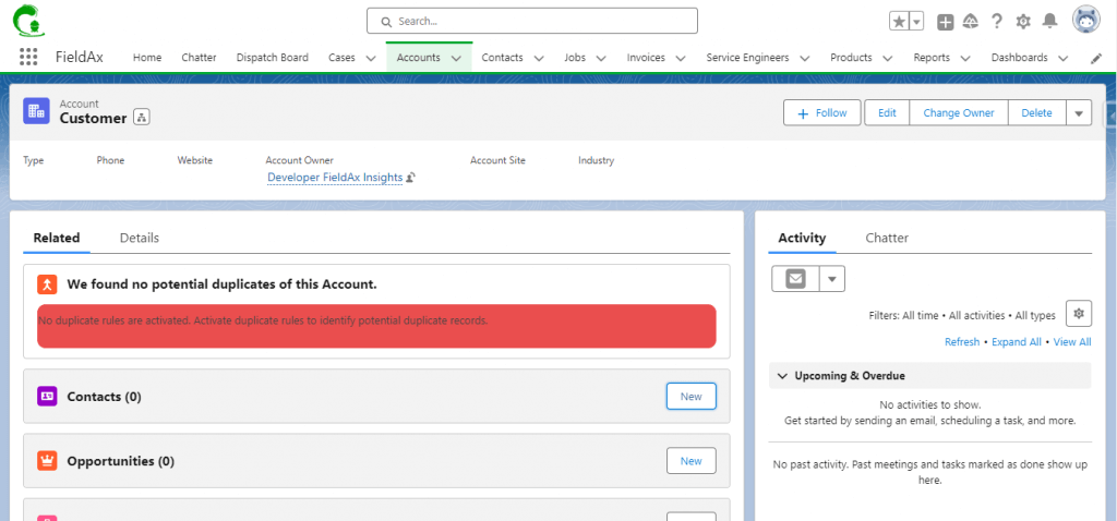 FieldAx-Conatct-Creation-Step-2