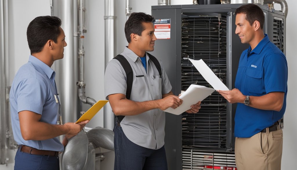 HVAC sales process