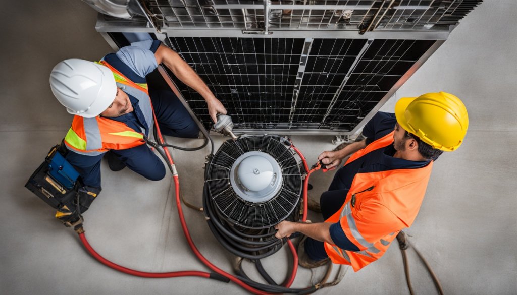 HVAC maintenance coordination