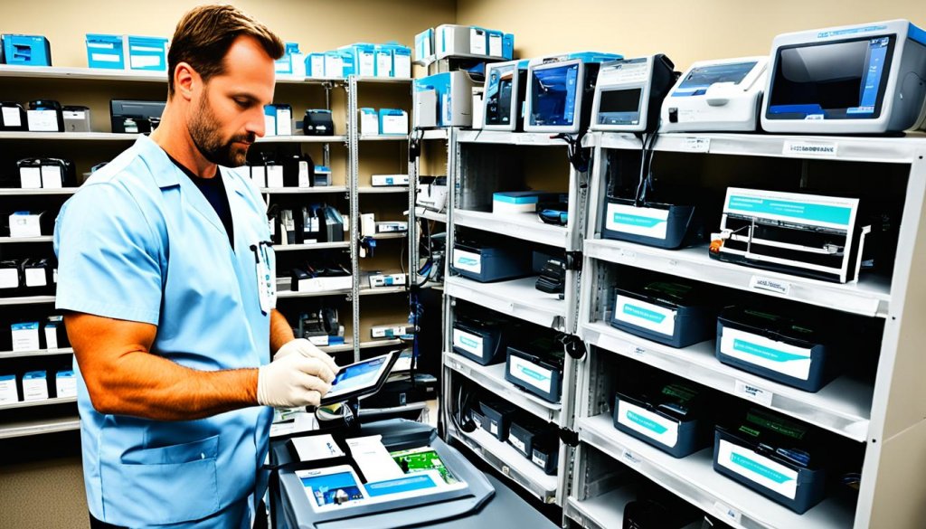 medical equipment inventory management