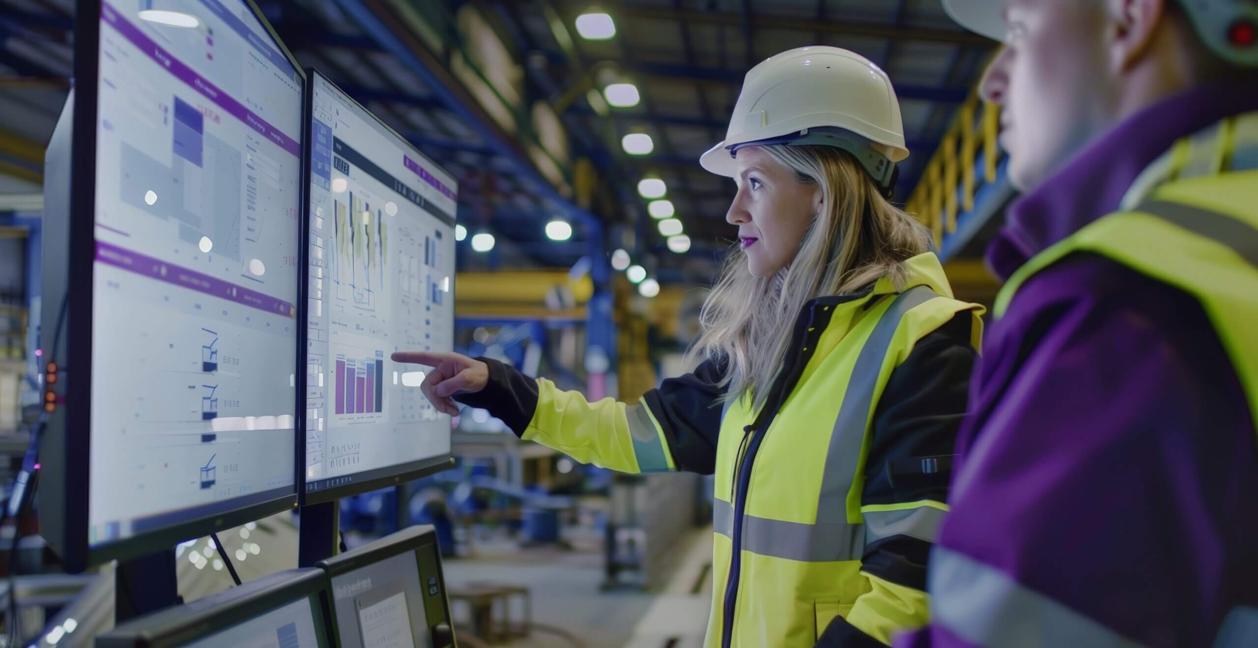 A field worker performing a task on-site, ensuring smooth workflow execution.