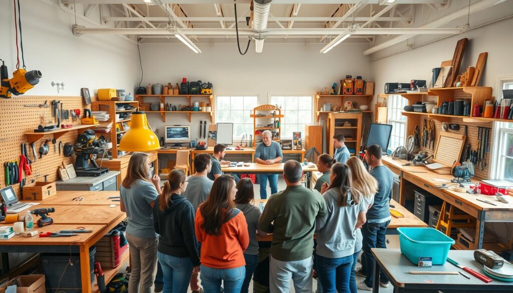 DIY home repair workshops